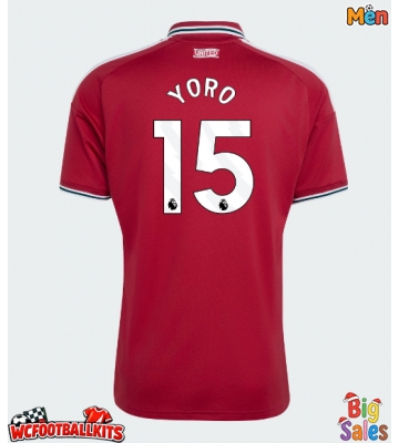 Manchester United Leny Yoro #15 Replica Home Stadium Shirt 2026-27 Short Sleeve